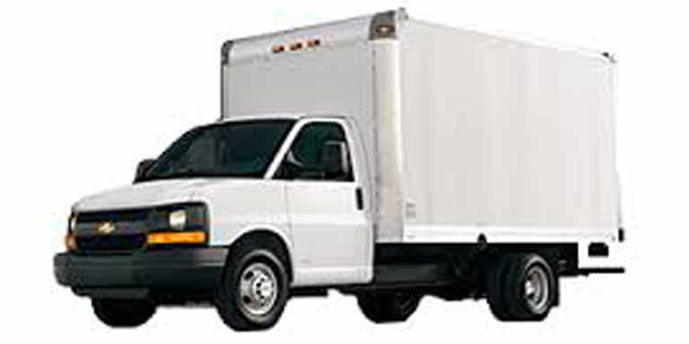 White box truck
