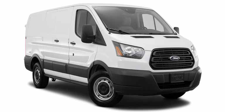 White cargo van